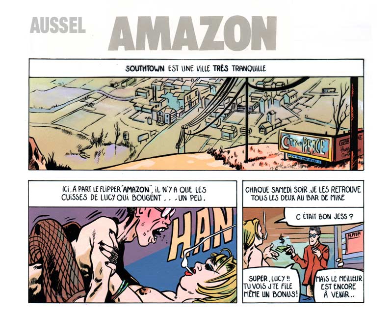 Jean-Paul Aussel - BD, bande dessinée, archives bande dessinée