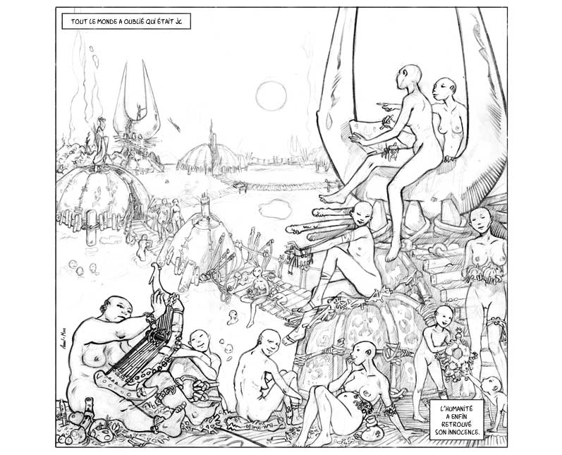 Jean-Paul Aussel - bd ,bande dessinée Holomoon